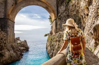 Von Sorrent: Positano, Amalfi & Ravello Amalfiküste Tour