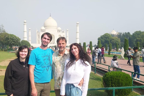 Taj Mahal, Agra Fort & Baby Taj with French Speaking Guide From Agra: Tour with Private Driver and Guide Only