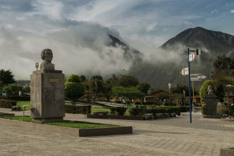 Szczyty i kultura w Quito - kolejka linowa i środek świata