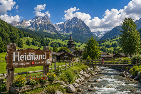 From Basel: Vaduz Castle & Heidiland Private Day Trip