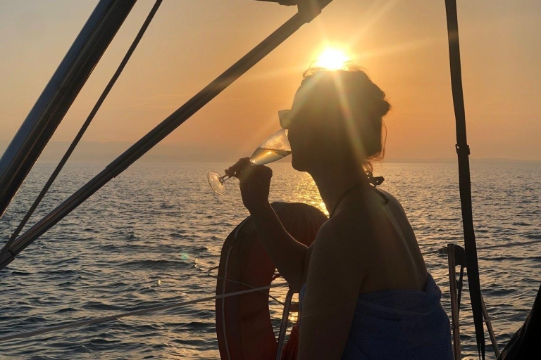 Port de Nea Michaniona : croisière au coucher du soleil dans la baie de Thessalonique