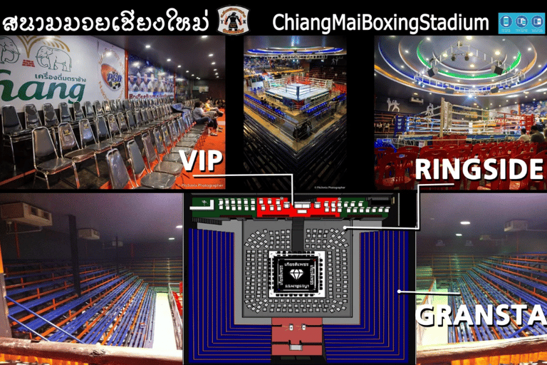 Chiangmai : Chiangmai boxing stadiums ที่นั่ง Granstand