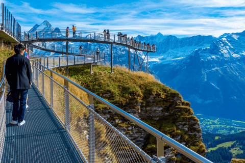 Depuis Zurich : Grindelwald First Top of Adventure Private Trip