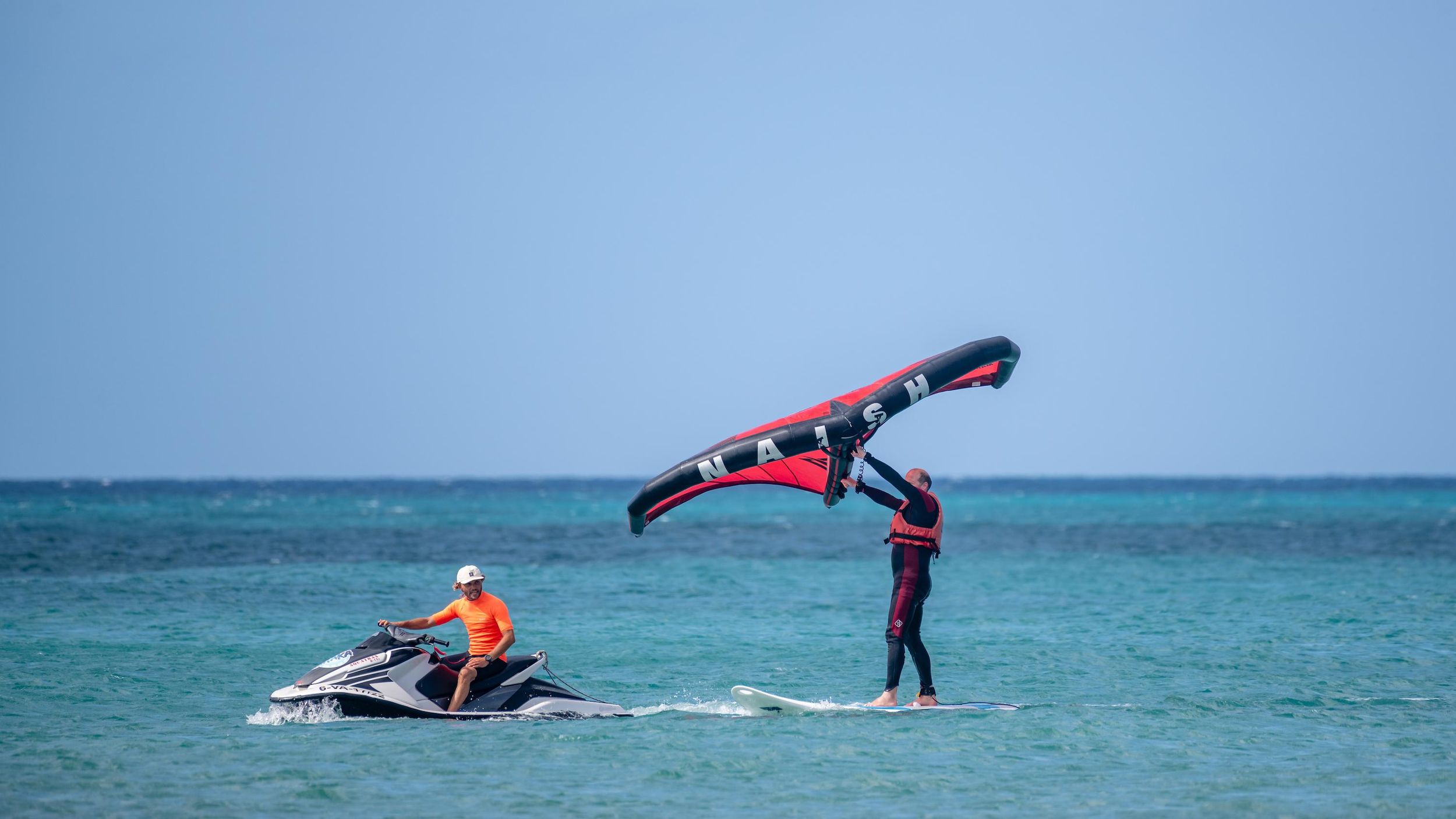 Fuerteventura: Wingsurf-Schnuppern an der wunderschönen Costa Calma!