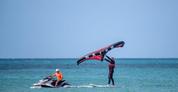 Fuerteventura: Wingsurf Taster in beautiful Costa Calma!