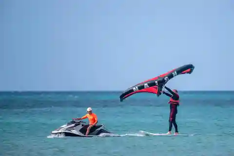 Fuerteventura: Wingsurf Taster in beautiful Costa Calma!