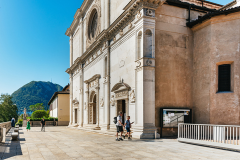 Milán: Excursión de un día al Lago de Como y Lugano con crucero privado