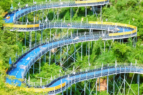 Hangzhou to OMG Park: Private Ride, Drift & Cave Tour