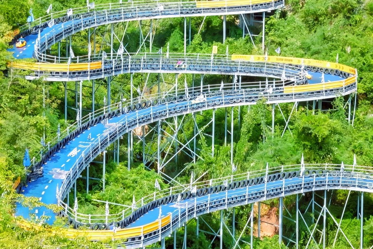 Hangzhou to OMG Park: Private Ride, Drift & Cave Tour