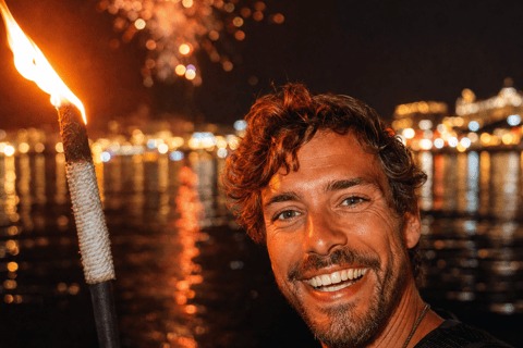 Cannes: Fireworks Stand-Up Paddleboard Tour