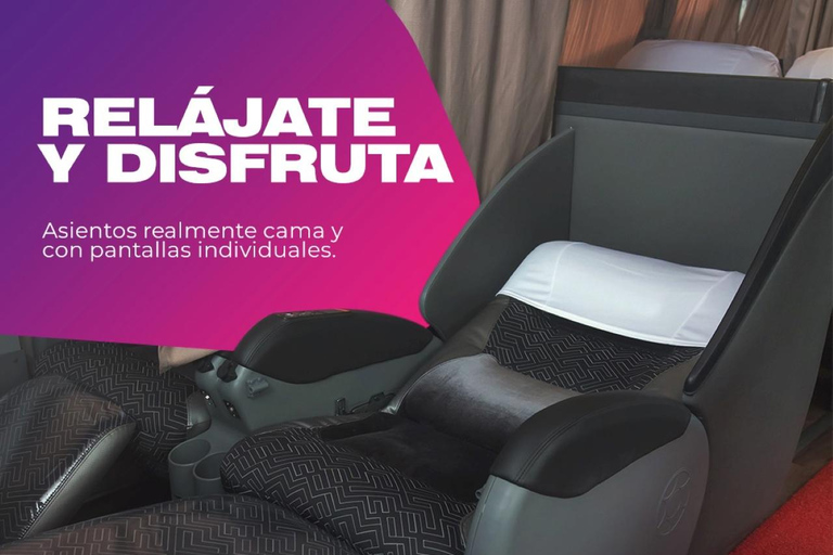 Exclusive Bus Direct: Cuzco till Puerto Maldonado 180° och 160°.