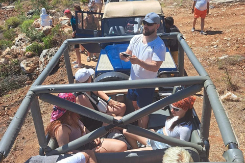 Bodrum: Jeep Safari with Turtle Lake Visit & Lunch