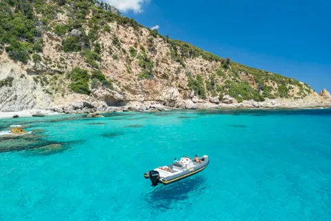 Croisière guidée à Cala Goloritzè, Cala Mariolu, Cala Gabbiani et Biriala