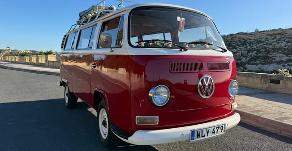 Malta: Private Chauffeur-Driven VW Camper With A/C