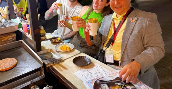 Fukuoka: Private Führung mit Verkostungen zu den Imbissständen von Nakasu