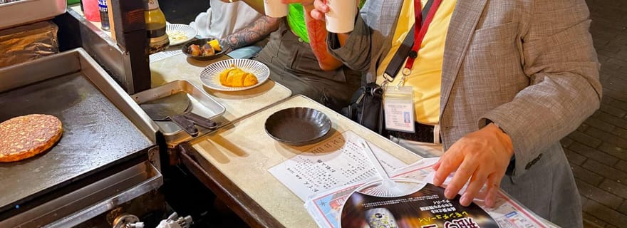 Fukuoka : visite privée des stands de nourriture de Nakasu avec dégustations