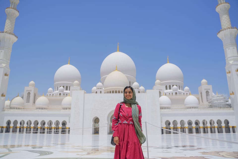 From Dubai: Abu Dhabi Sheikh Zayed Mosque Guided Tour | GetYourGuide