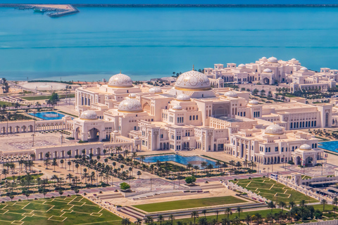 Abu Dhabi Elite Day-trip: Sheikh Zayed Mosque & Royal Palace Small Group Mercedes Sprinter in German