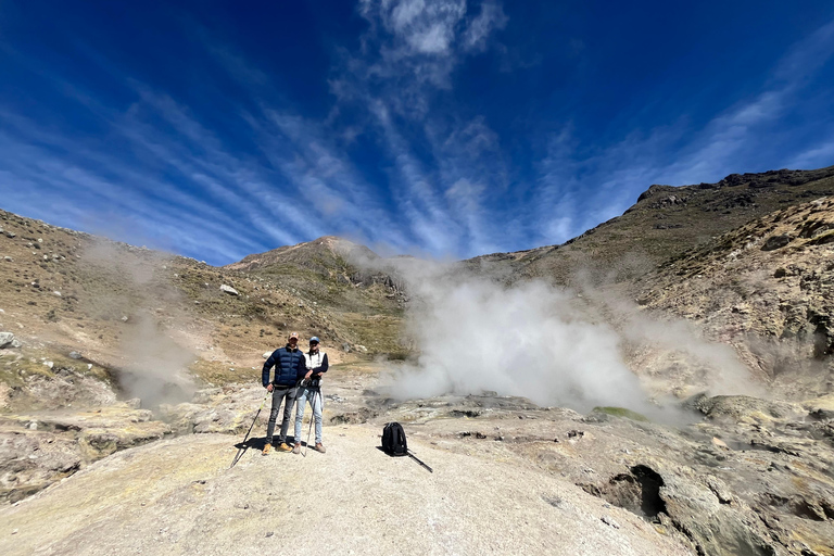 From Arequipa: Colca Canyon 3-Day Trekking Tour with Geyser Visit From Arequipa: 3-Day Trekking in the Colca Canyon, with a Visit to Geysers