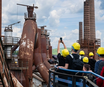 Weltkulturerbe Völklinger Hütte : Visite guidée du site de l'usine sidérurgique