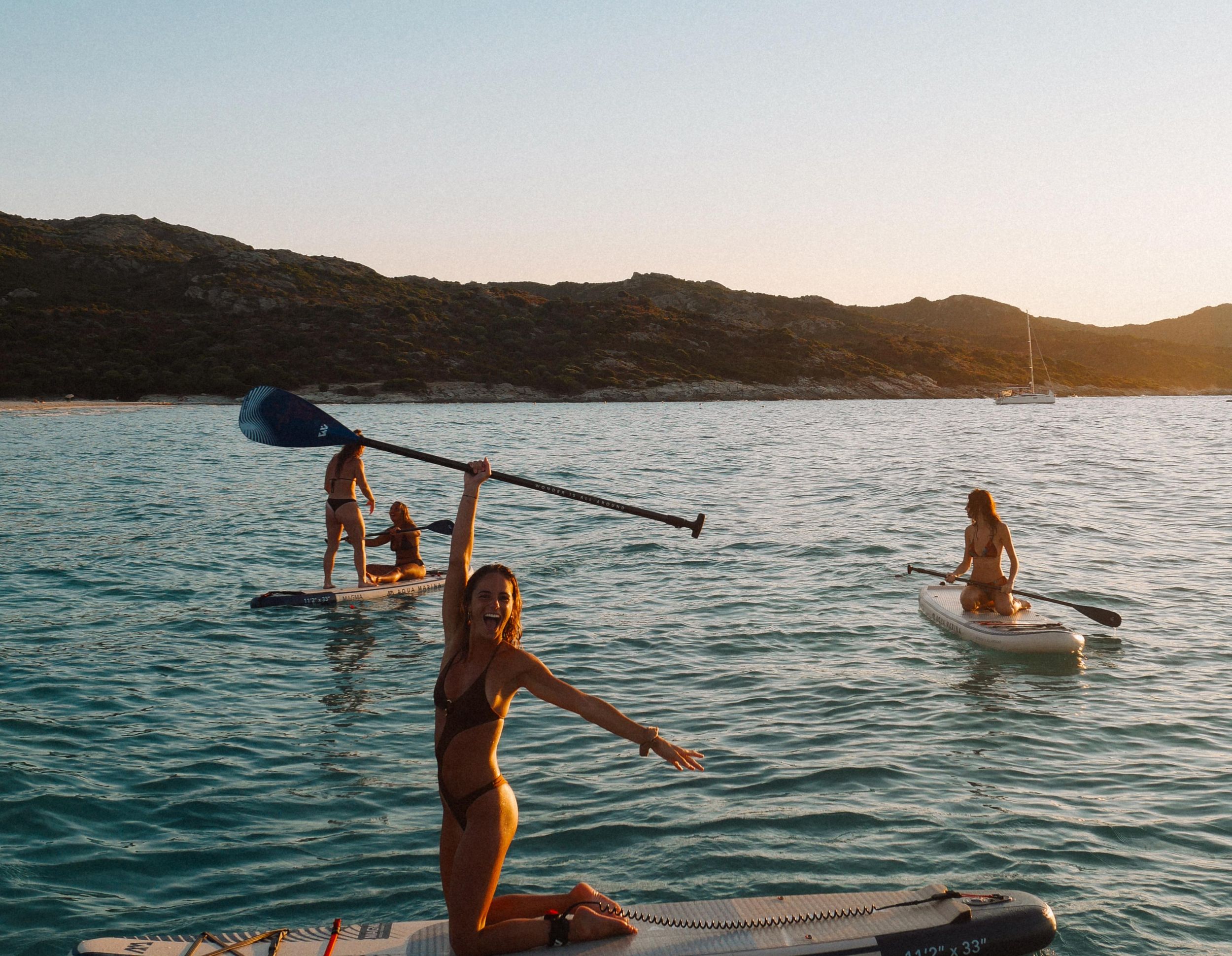 Golf von Saint-Florent: Sunset Paddle, Schnorcheln & Aperitif