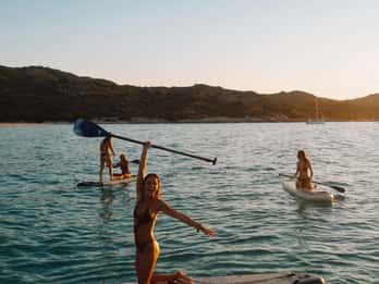 Golfo di Saint-Florent: Sunset Paddle, Snorkeling & Aperitivo