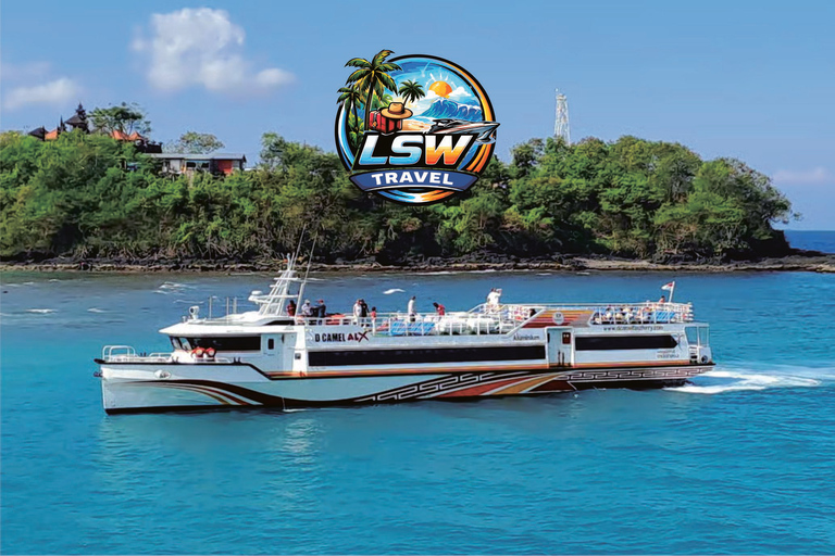 Gili Islands/Lombok: Bali Fast Ferry Transfer with Hostess Padang Bai to Lembongan