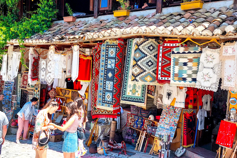 Vanuit Durres: Kruje &amp; Heilige Berg &amp; Oude Bazaar Tour