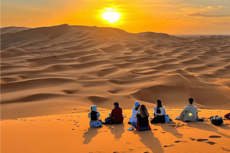 Marrakesh: Sahara Desert Tour From Marrakech 3D2N & Glamping Private Luxury Tour