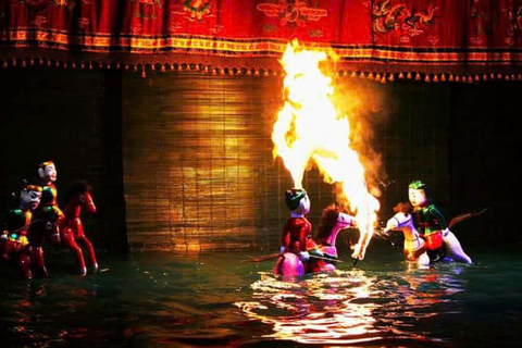 Hanoi: Thang Long Water Puppet Show Tickets VIP 2nd Class Rows 7-11 Express Pass