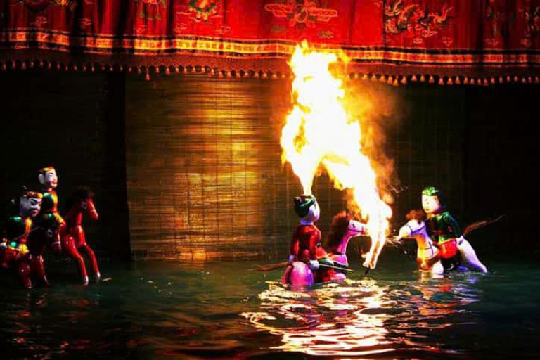 Hanoi: Thang Long Water Puppet Show Tickets VIP 2nd Class Rows 7-11 Express Pass