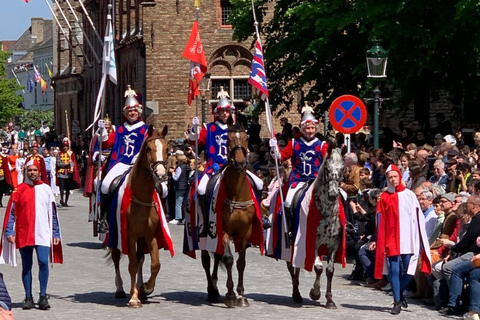 Bruges Guided Day Tour from Paris with Holy Blood Procession