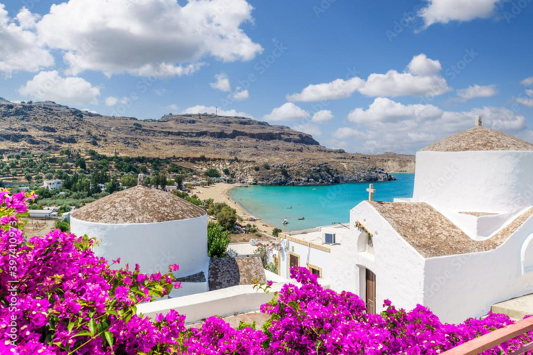 Executive excursies naar Lindos:4 uur verblijf:luxe bussenPrestige Reizen & Transfer: Executive excursies naar Lindos