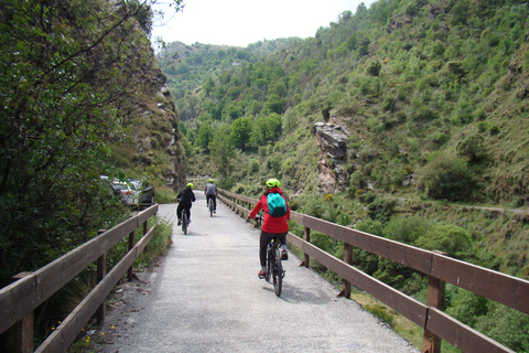 Granada: Aventura en E-Bike por el antiguo tranvía de Sierra Nevada