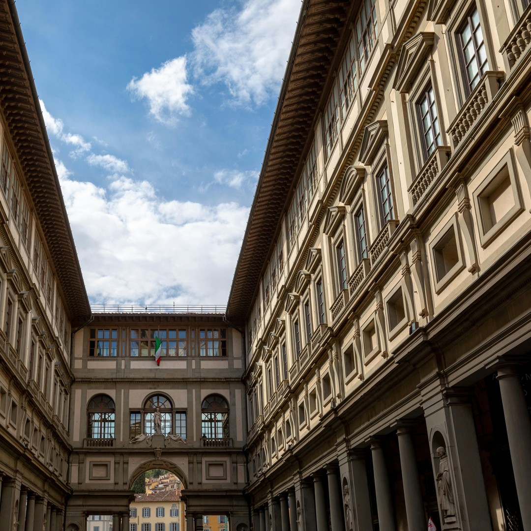 フィレンツェ：ウフィツィ美術館への2時間のプライベートガイド付き