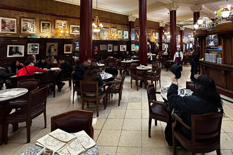 Tango show at the legendary Café Tortoni, the oldest in Buenos Aires