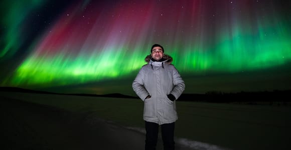 Rovaniemi: Garantierte Tour zur Aurora-Jagd mit Fotos