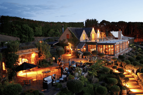 Tour panoramico di Waiheke al tramonto con degustazione di vini e ristoranti