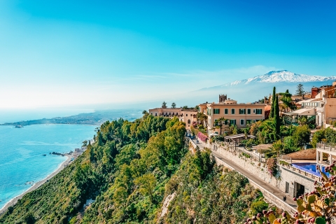 Catane : excursion d'une journée à l'Etna et à TaormineExcursion privée