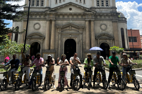 City Tour Express eineinhalb Stunden Medellín Elektrofahrrad