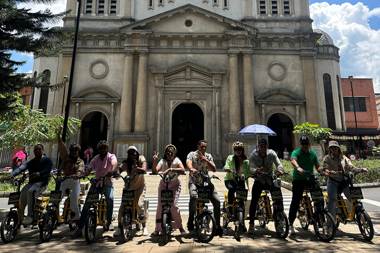 City Tour Express en och en halv timme Medellín Elektrisk cykel