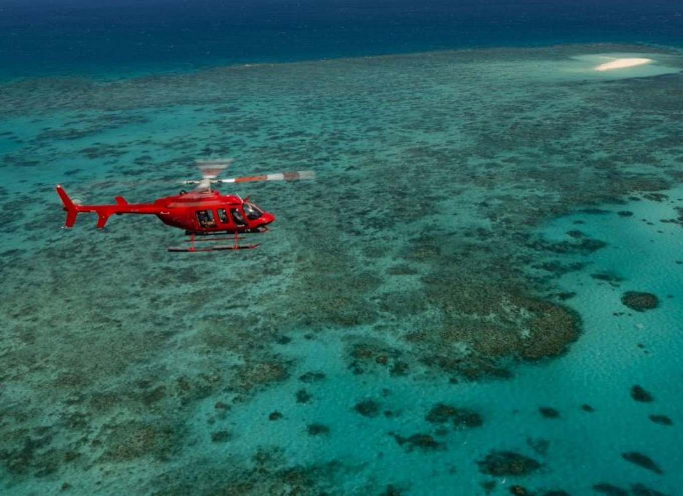 Cairns: Great Barrier Reef 30-minutters helikopterflyvning