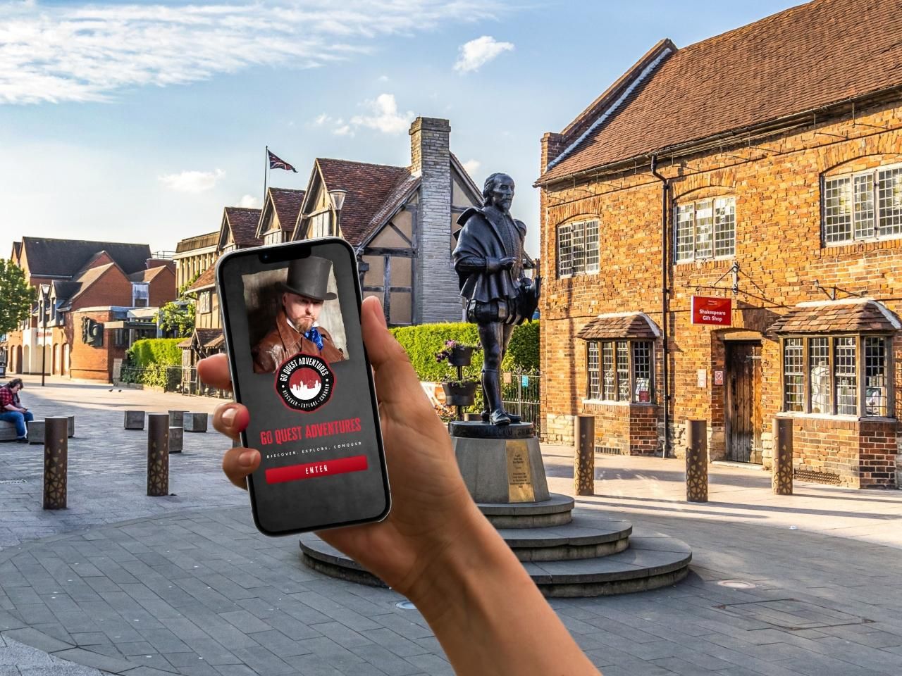 Stratford entdecken: Selbstgeführte Tour und Entdeckungsspiel