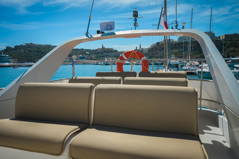 Comino:Blue & Crystal Lagoon,Gozo & Seacaves Half day cruise Half day cruise-Comino,Gozo,Blue & Crystal Lagoon & Seacaves