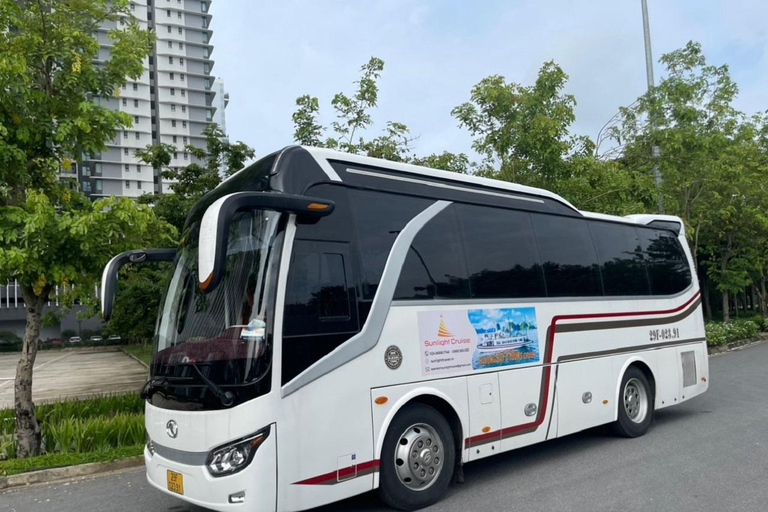 Desde Hanoi: Crucero de lujo de un día por la bahía de Ha Long con comida y kayakExcursión con punto de encuentro en el puerto de Tuan Chau