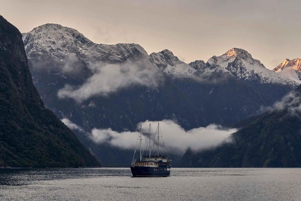 Milford Sound: Overnight Cruise with Water Activities | GetYourGuide