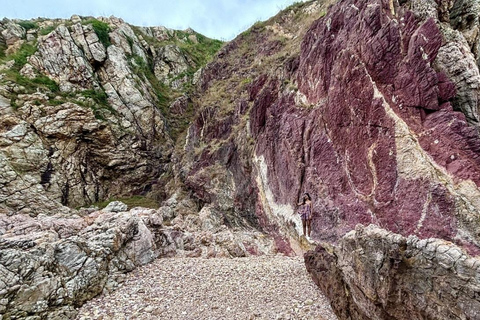 Hong Kong: Geopark Flaming Red Coast Hopping Tour