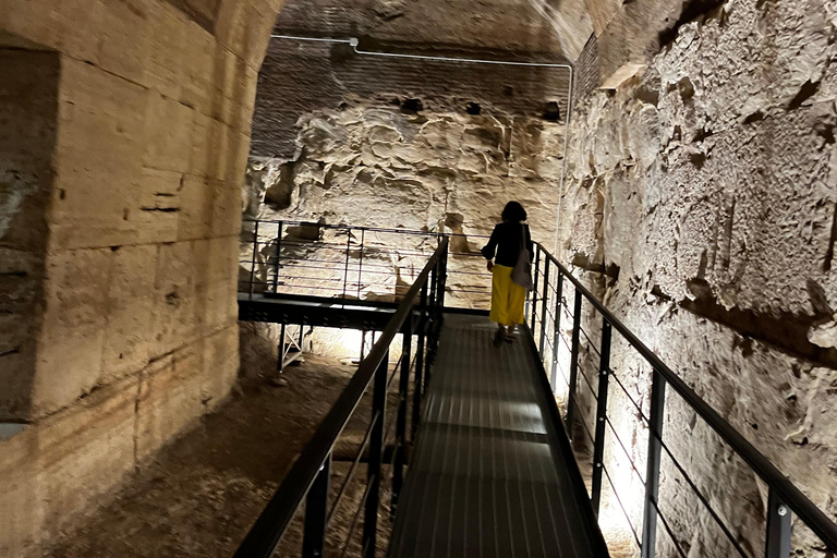 Rome: Colosseum Underground Guided Tour with Arena Floor