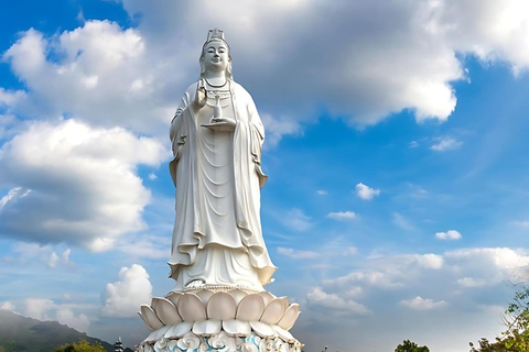 Lady Buddha, Marble Mountains and Am Phu Cave in Da Nang Private Tour & Private transfer & Private Guide