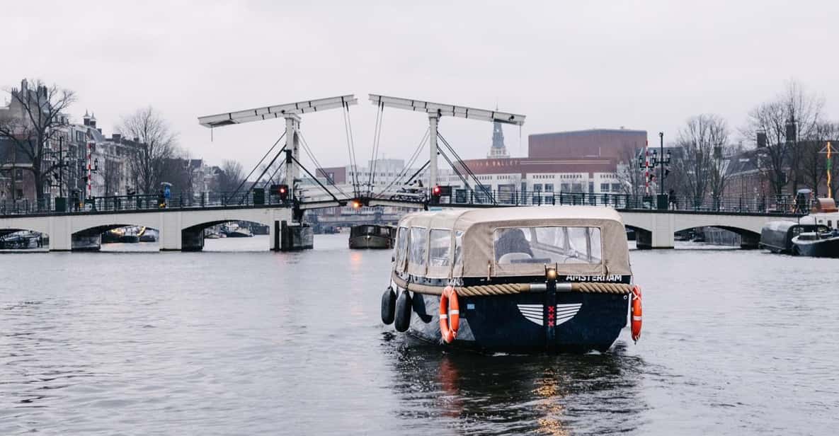 Afbeelding 8 van Amsterdam: de nieuwste grachtenrondvaart met drankje